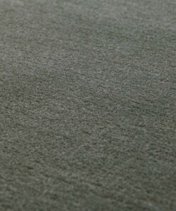 Alfombra redonda lavable - Softwash verde salvia - close up, thumbnail