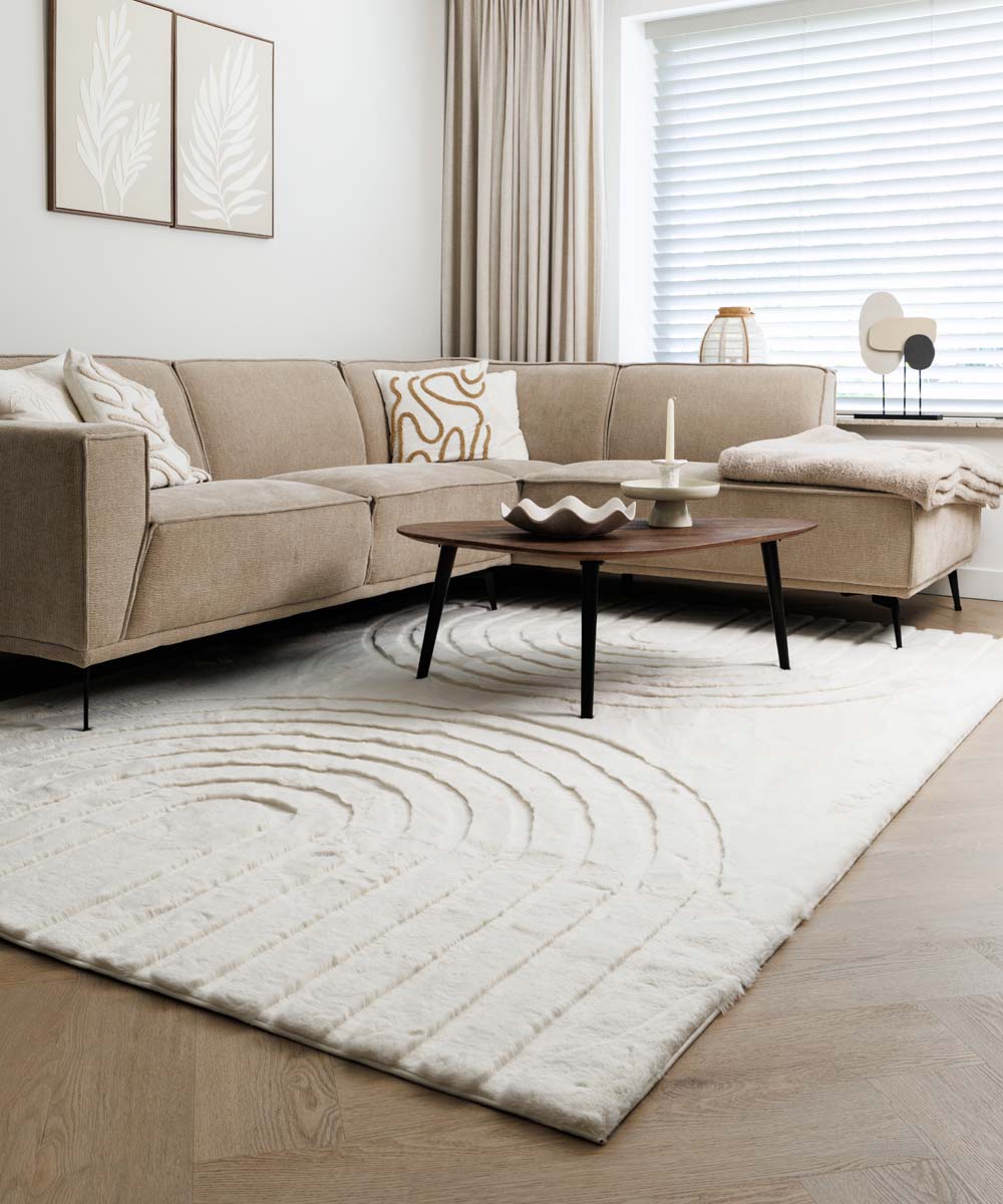 Alfombra suave - Carvy Crema - sfeer Alfombra suave - Carvy Crema - sfeer