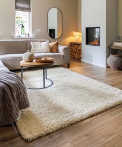 Alfombra de pelo largo Shaggy Grand - Crema - sfeer Alfombra de pelo largo Shaggy Grand - Crema - sfeer
