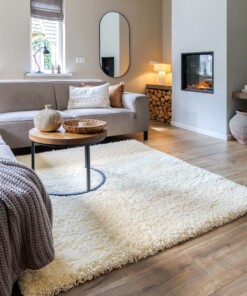 Alfombra cuadrada de pelo largo - Shaggy Grand Crema - sfeer