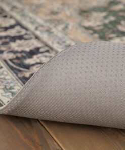 Alfombra exterior vintage​ - Valenca Nova verde oscuro - close up, thumbnail