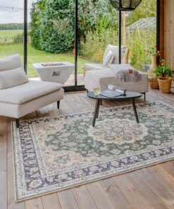 Alfombra exterior vintage​ - Valenca Nova verde oscuro - sfeer