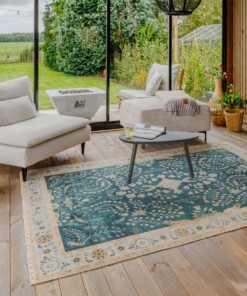 Alfombra exterior vintage - Valenca Sera verde - sfeer Alfombra exterior vintage - Valenca Sera verde - sfeer