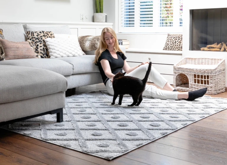 alfombra geométrica