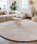 Alfombra redonda lavable​ - Clean Prestige beige - sfeer, thumbnail