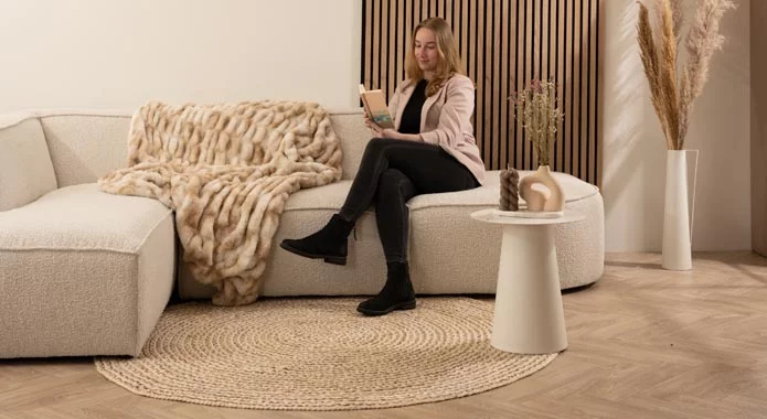 Alfombra Redonda de Yute