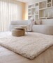 Alfombra shaggy - Sveve marfil - sfeer, thumbnail