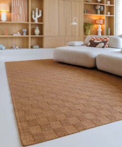 Alfombra de lana - Tavle coñac - sfeer