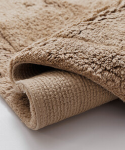 Alfombra de baño - Lunja beige - close up, thumbnail