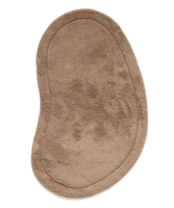 Alfombra de baño orgánica - Lunja Pebble beige - overzicht