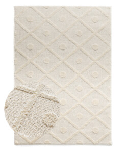 Alfombra de estilo escandinavo - Arc Diamond Crema - overzicht
