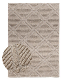 Alfombra de estilo escandinavo - Arc Gem Beige - overzicht, thumbnail
