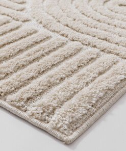 Alfombra de estilo escandinavo - Arc Bend Crema
