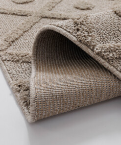 Alfombra de estilo escandinavo - Arc Diamond Beige - close up, thumbnail Alfombra de estilo escandinavo - Arc Diamond Beige - close up, thumbnail
