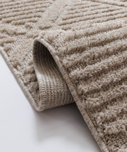 Alfombra de estilo escandinavo - Arc Gem Beige - close up, thumbnail Alfombra de estilo escandinavo - Arc Gem Beige - close up, thumbnail