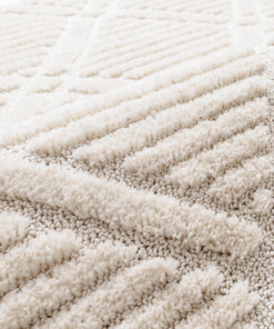 Alfombra de estilo escandinavo - Arc Gem Crema - close up, thumbnail Alfombra de estilo escandinavo - Arc Gem Crema - close up, thumbnail