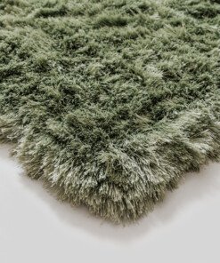 Alfombra de terciopelo - Auréa verde salvia - close up, thumbnail Alfombra de terciopelo - Auréa verde salvia - close up, thumbnail