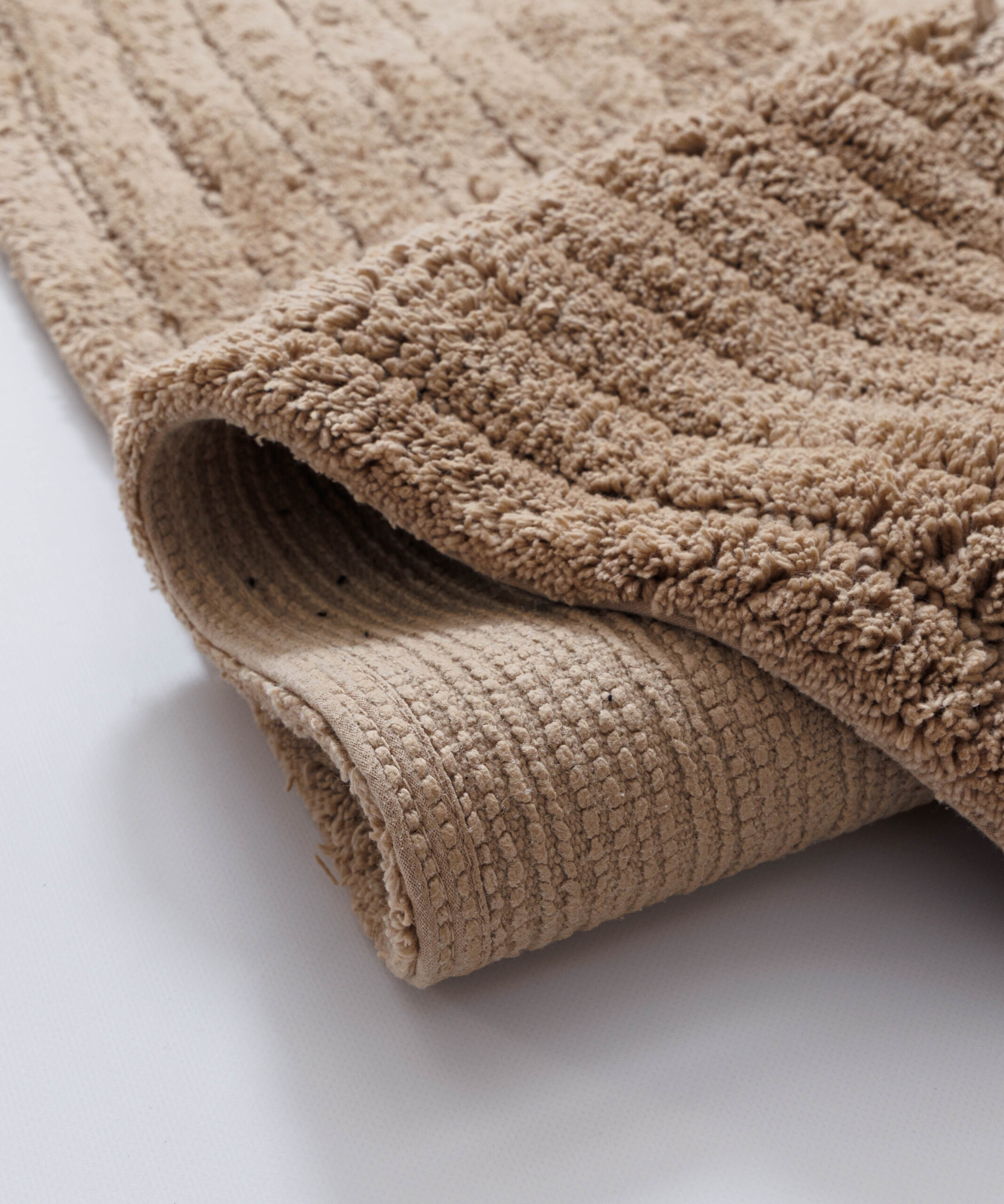 Badematte - Stille Beige - close up Badematte - Stille Beige - close up