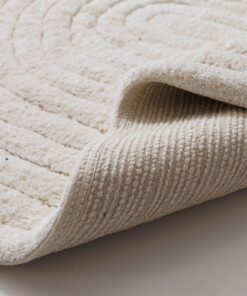 Ovale Badematte - Stille Elfenbein - close up, thumbnail Ovale Badematte - Stille Elfenbein - close up, thumbnail