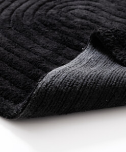 Ovale Badematte - Stille Schwarz - close up, thumbnail Ovale Badematte - Stille Schwarz - close up, thumbnail