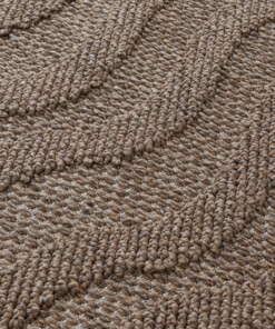 Alfombra exterior - Dunor Ripple marrón - close up, thumbnail Alfombra exterior - Dunor Ripple marrón - close up, thumbnail
