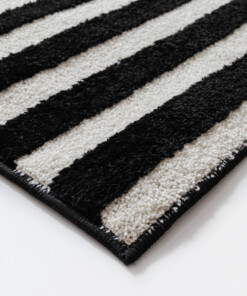 Alfombra pelo corto - Nivo Step crema/negro - close up