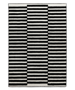 Alfombra pelo corto - Nivo Step crema/negro - overzicht Alfombra pelo corto - Nivo Step crema/negro - overzicht
