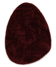Alfombra orgánica shaggy - Sveve Pebble burdeos - overzicht, thumbnail