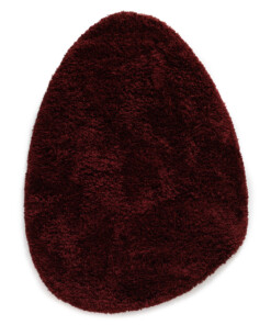 Alfombra orgánica shaggy - Sveve Pebble burdeos - overzicht, thumbnail Alfombra orgánica shaggy - Sveve Pebble burdeos - overzicht, thumbnail