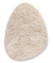 Alfombra orgánica shaggy - Sveve Pebble marfil - overzicht, thumbnail