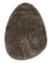 Alfombra orgánica shaggy - Sveve Pebble topo - overzicht, thumbnail