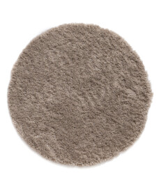 Alfombra redonda de pelo largo Cozy Shaggy - Beige - overzicht, thumbnail