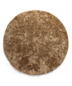 Alfombra redonda Shaggy - Meadow Beige - overzicht