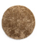 Alfombra redonda Shaggy - Meadow Beige - overzicht, thumbnail