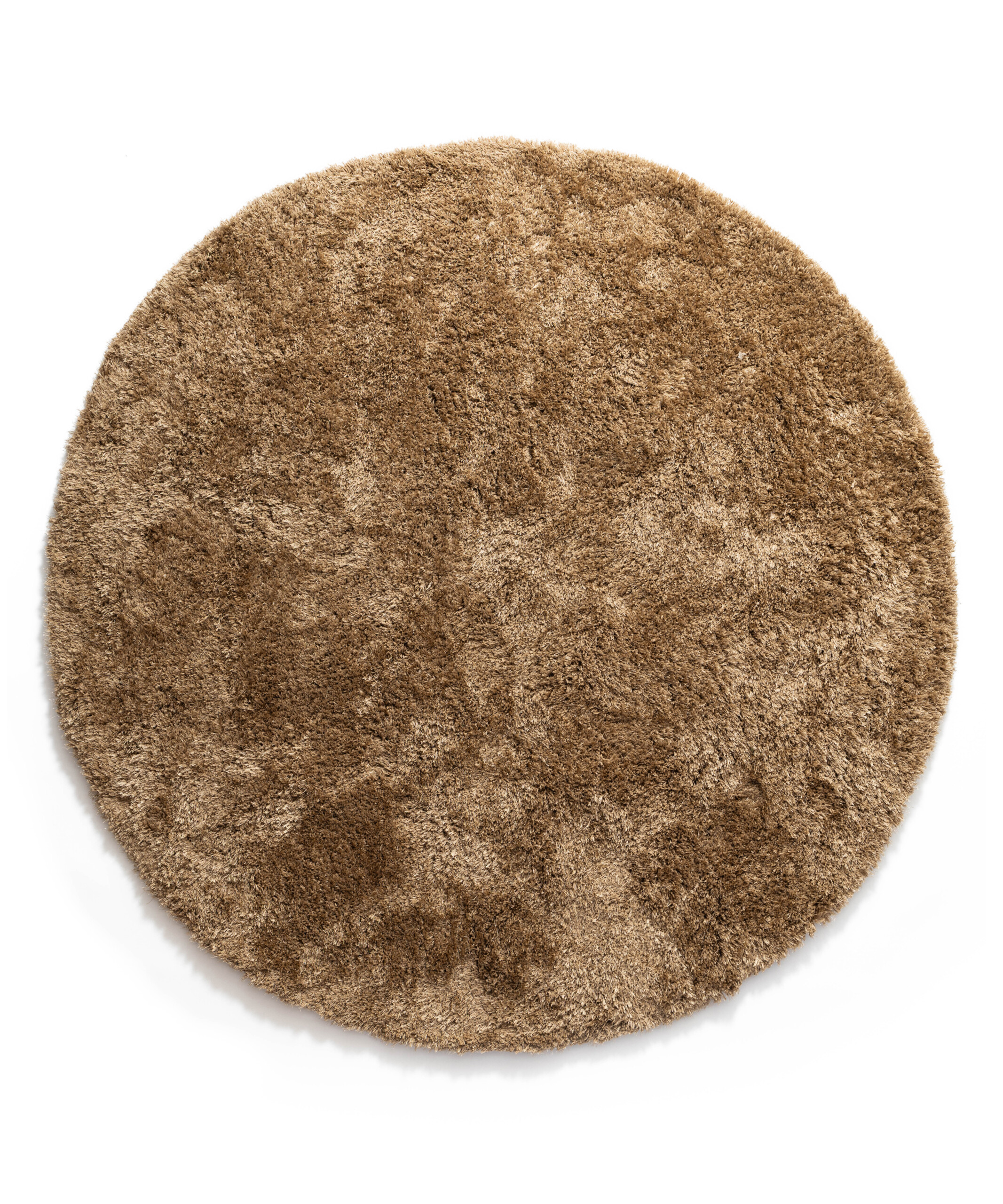 Alfombra redonda Shaggy - Meadow Beige - overzicht Alfombra redonda Shaggy - Meadow Beige - overzicht