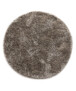 Alfombra redonda Shaggy - Meadow Gris - overzicht, thumbnail