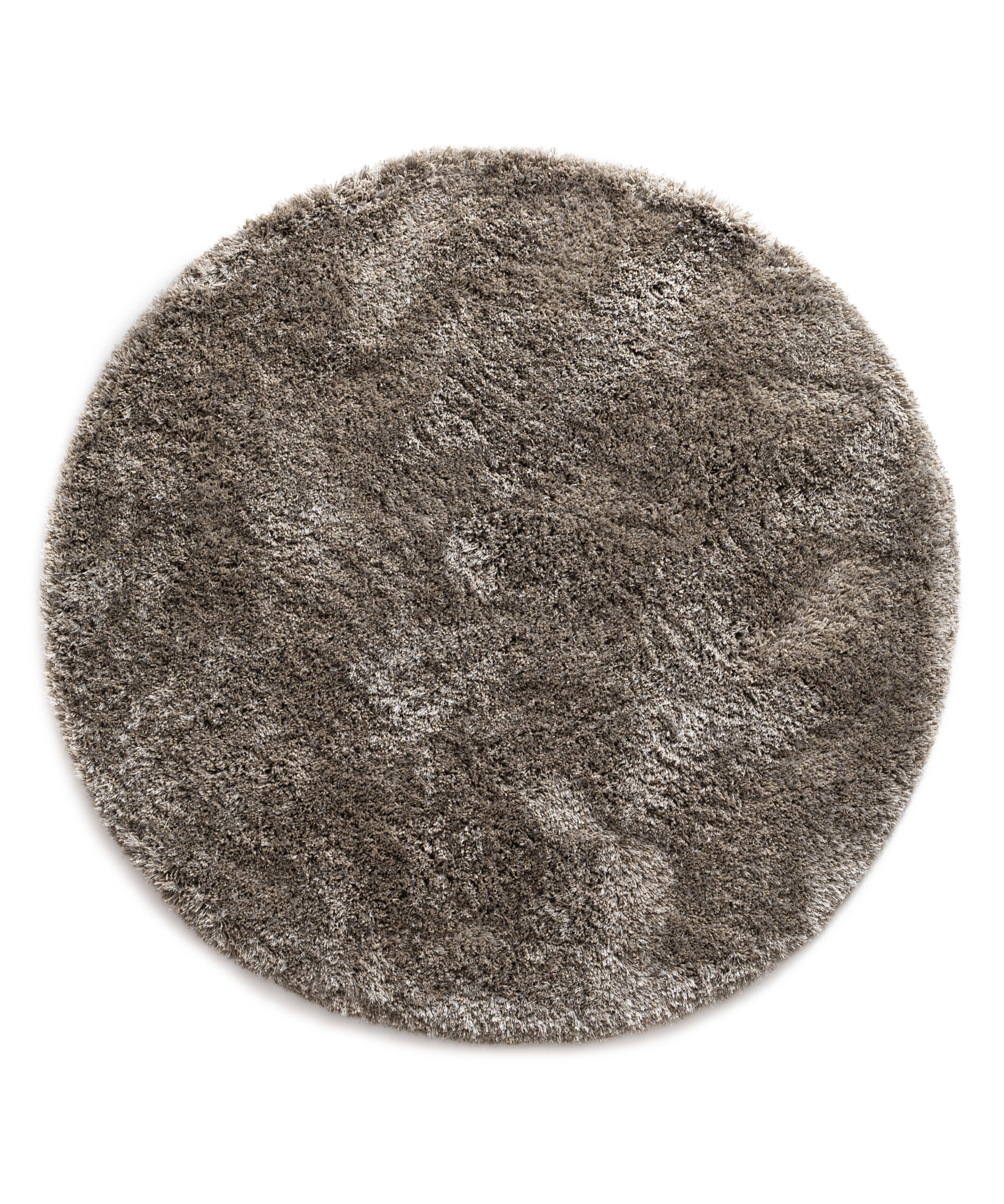 Alfombra redonda Shaggy - Meadow Gris - overzicht Alfombra redonda Shaggy - Meadow Gris - overzicht
