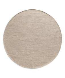 Alfombra redonda de lana - Grund gris - overzicht, thumbnail