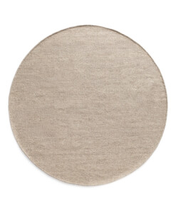 Alfombra redonda de lana - Grund gris - overzicht, thumbnail