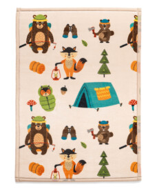 Alfombra de juegos - Pluffy Forest Animals multi - overzicht, thumbnail
