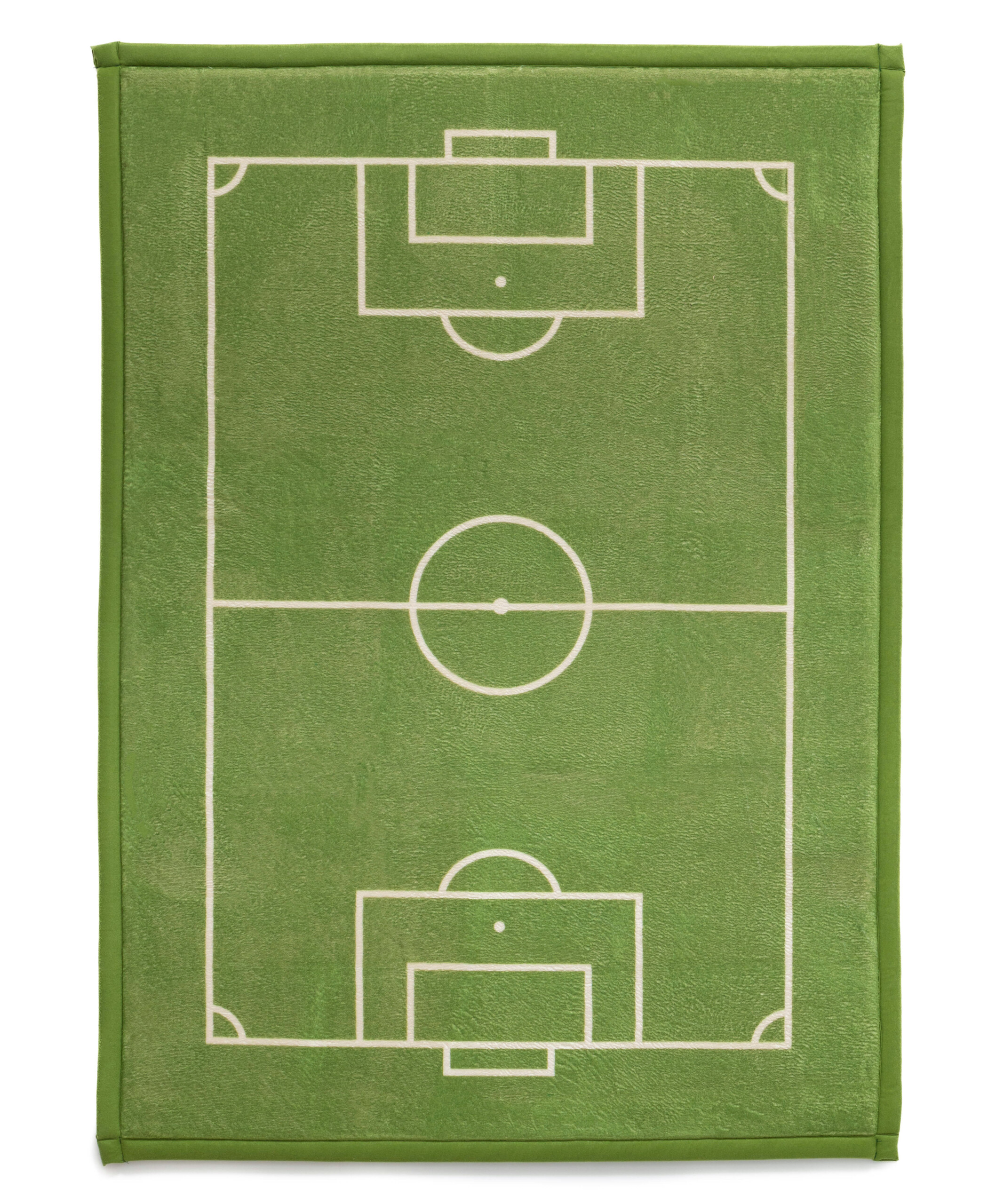 Alfombra de juegos - Pluffy Soccer Field verde - overzicht Alfombra de juegos - Pluffy Soccer Field verde - overzicht