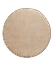 Alfombra redonda infantil - Pluffy beige - overzicht, thumbnail