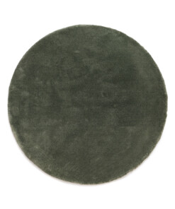 Alfombra redonda lavable​ - Clean Prestige verde - overzicht