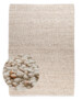 Alfombra de lana - Bergull marfil/beige - overzicht, thumbnail