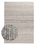 Alfombra de lana - Heimur gris/natural - overzicht, thumbnail