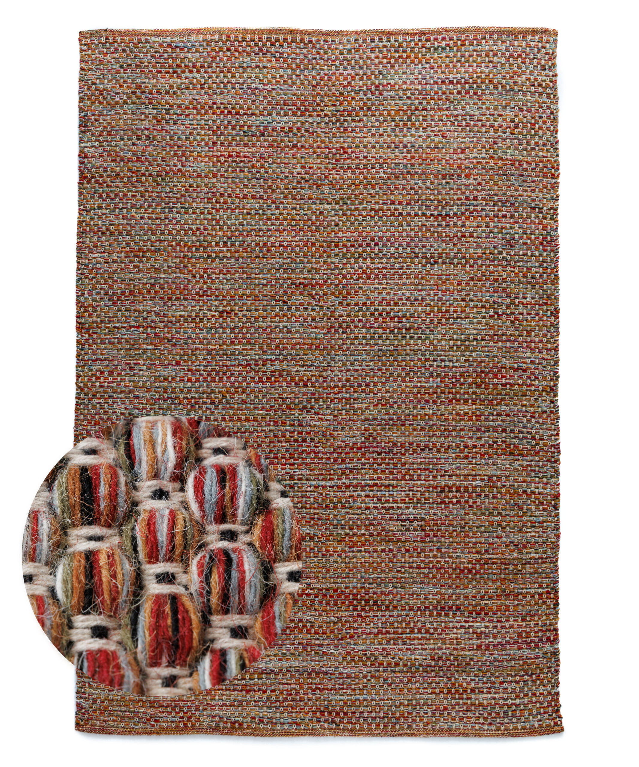 Alfombra de lana - Huldra multicolor - overzicht Alfombra de lana - Huldra multicolor - overzicht