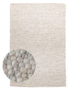 Alfombra de lana - Silvull beige - overzicht