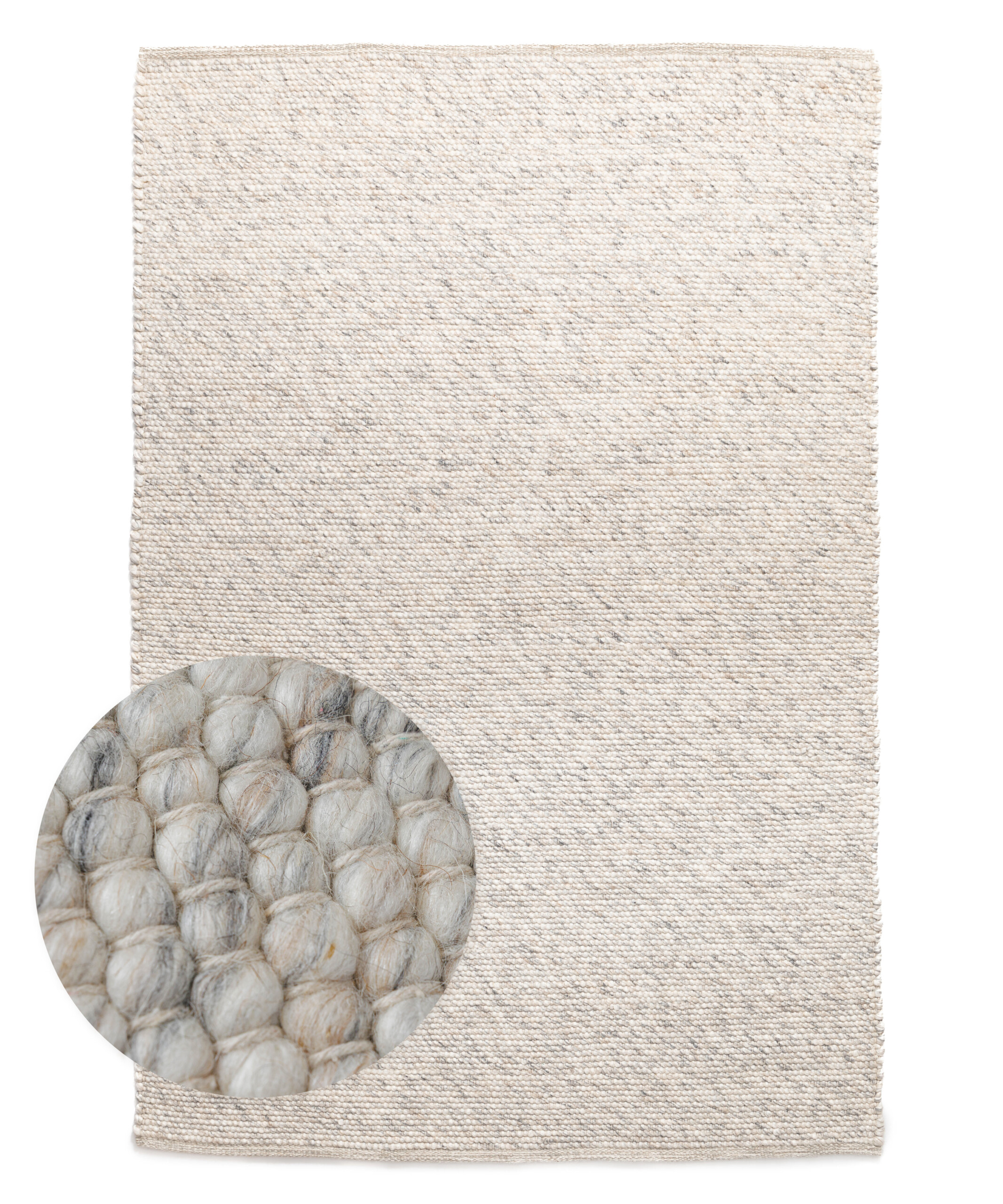 Alfombra de lana - Silvull beige - overzicht Alfombra de lana - Silvull beige - overzicht