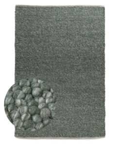 Alfombra de lana - Silvull verde - overzicht