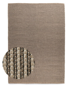 Alfombra de lana - Strim beige - overzicht